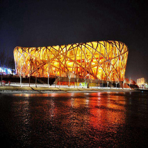 帝奥灯具为北京奥林匹克运动会指定场馆提供投光灯工矿灯