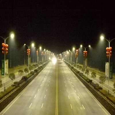 Supply Led Street lights and Led Flood Lights to Shenzhen Main Road