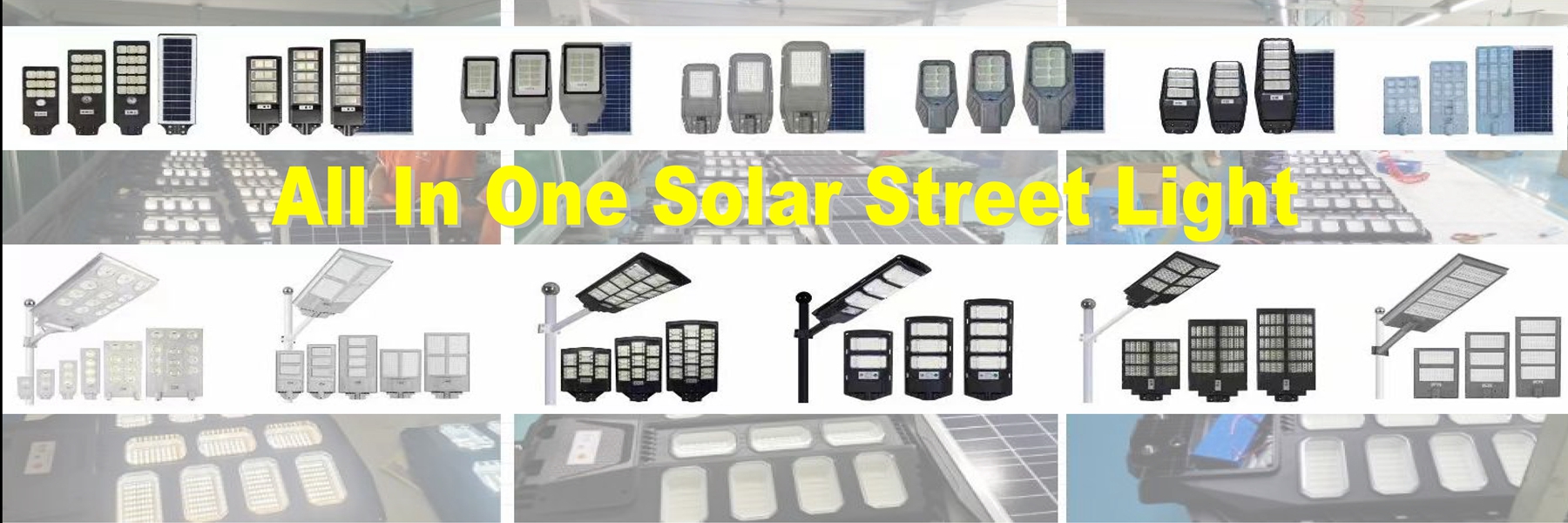 All in One Solar Street Light