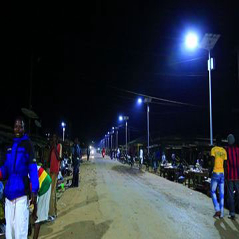 Supply solar street light to Ethiopia