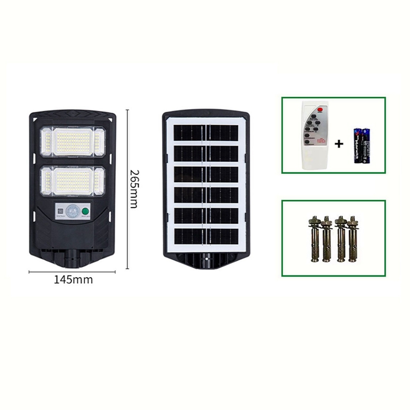 Cheapest Outdoor IP65 100W All In One Solar Street Light from Top Manufacturer