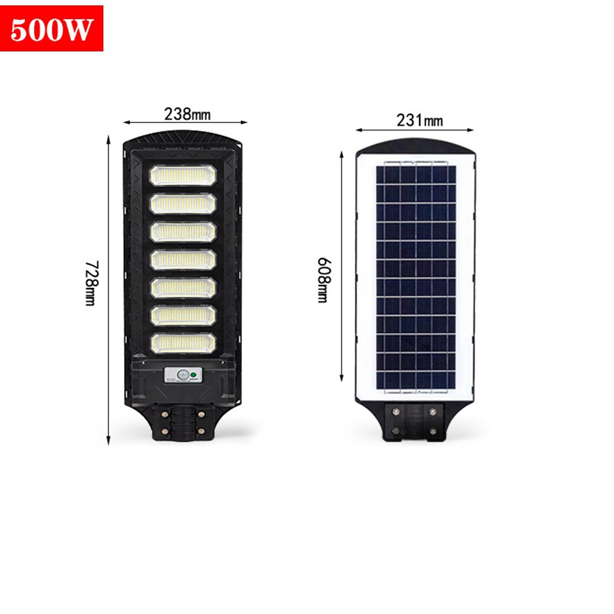 Cheap 500W solar street light streetlight street lamp from top manufacturer