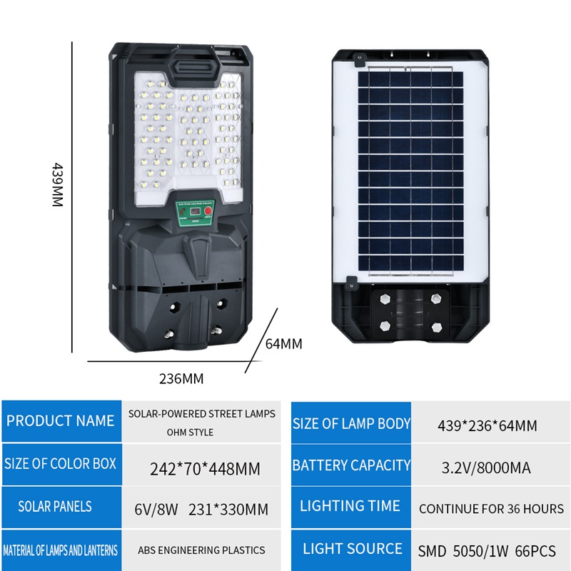 60W Solar Street Light