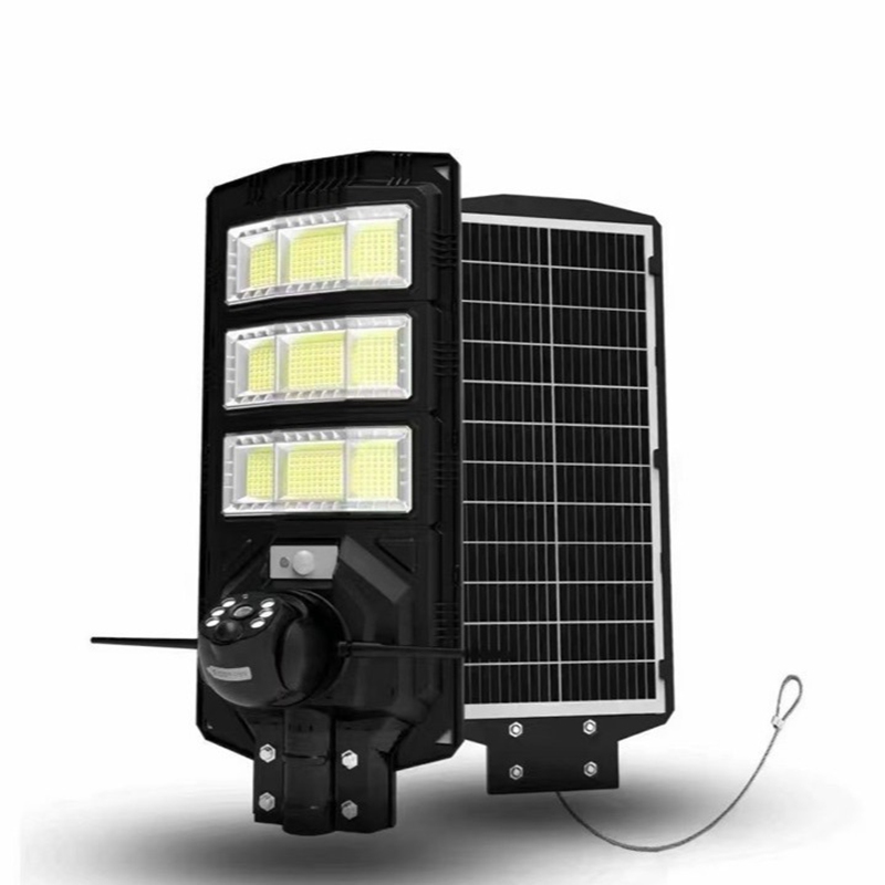 solar street light with camera